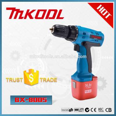 MKODL BX-8005 cordless drill 14.4V NI-CD